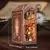 Casa madeira decorativa enconsto de livros - Diy livro nook kits de madeira casa boneca kit construção casa mágica