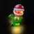 Luminária LED FLor Carnívora Super Mario - BYB LED Light Kit para 71426 Piranha Planta Blocos de Construção Lâmpada Deco - Loja Casa do Juba