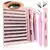 Diy kit de extensão de cílios cílios 200 pçs clusters lash bond & seal ferra - comprar online