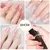 Imagem do Kit de esmalte em gel com lâmpada uv, máquina elétrica de broca para unhas, k