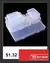 Organizador de mesa chique de 3 camadas com gavetas, ideal para material de escritório - loja online