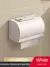 Imagem do kIT completo suportes diveros banheiro - Espaço de alumínio cor branca toalheiro banheiro prateleiras canto duplo