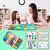 Brinquedo sensorial divertido - Montessori Toddler Busy Board, Atividade educativa básico, Desenvolver Habilidades - Loja Casa do Juba