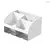 Desktop Organizer Com Gavetas, Organizador De Mesa, Tabletop Maquiagem Caixa De - comprar online