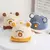 Boné de beisebol de bebê do urso dos desenhos animados com orelhas fofas