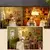 Diy mini casa de boneca de madeira com detalhes reais incríveis