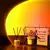 Luminária USB Sunset Ambiance Light, Luz do Sol