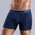 Cuecas Boxers de impressão de algodão para homem roupa interior dos homens boxer short