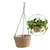 1 Conjunto Jardim pendurado plantador macrame - Cesta de armazenamento de plantas na internet