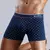 Cuecas Boxers de impressão de algodão para homem roupa interior dos homens boxer short