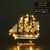Modelo de barco de pirata, barco pequeno de madeira, decoração de bolo, barco - Loja Casa do Juba
