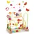Imagem do Montessori brinquedos de bebê montanha russa de madeira grânulo labirinto ábaco, etc.