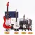 Imagem do Mini guitarra elétrica de madeira, modelo de guitarra em miniatura, instrumento