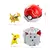 Pokemon elf bola pokeball anime figura desenhos animados pikachu charizard piplu na internet