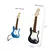 Guitarra estilo real infantil - 17 Polegada crianças brinquedo de guitarra elétrica com 4 cordas luzes led - Loja Casa do Juba
