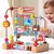 Montessori brinquedos de bebê montanha russa de madeira grânulo labirinto ábaco, etc.