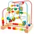 Montessori brinquedos de bebê montanha russa de madeira grânulo labirinto ábaco, etc. - comprar online