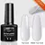 Kit de esmalte em gel com lâmpada uv, máquina elétrica de broca para unhas, k - Loja Casa do Juba