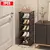Organizador de sapatos de múltiplas camadas, uso na porta, rack de sapatos - comprar online