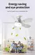 Ventilador de teto led 40w, soquete e27 com controle remoto - comprar online