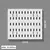 Painel multi encaixe moderno - Casa pegboard decoração organizador