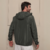 Imagem do Kit 2 Jaqueta Corta Vento Sem Forro Com Capuz E Bolso Masculina