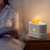 Difusor de ar com simulação de chama com função de aromaterapia - OFERTÃO DO DIA