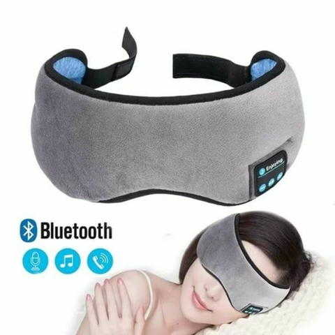 Auriculares Inalámbricos Bluetooth Con Máscara Para Dormir - Color Negro