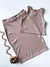 Conjunto Feminino em Ribana Regata e Saia Midi Daniele Ref. 1061
