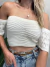 Cropped Feminino em Tricô Modal Ciganinha Raquel Ref. 1410 - comprar online