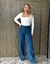 Calça Wide Leg Jeans - Lojinha da Fê