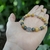 Pulsera Palo Santo, Pirita y dije de San Benito "Protección, Abundancia, Bienestar emocional" - Zona Baruch