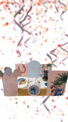 KIT DIGITAL PARA CESTA - LILO & STITCH - comprar online