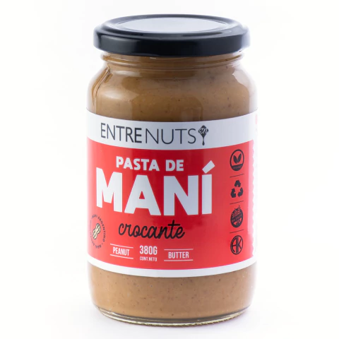 Pasta de maní Entre Nuts - Crocante