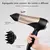 Secador de Cabelo Profissional 1800W – Preto/Dourado, 110/220V na internet
