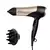 Secador de Cabelo Profissional 1800W – Preto/Dourado, 110/220V - comprar online