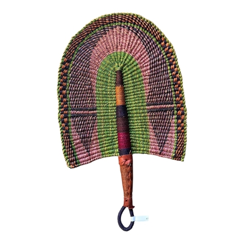 Leque Africano - Abano Abebé Artesanal - 02