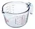 Jarra Medidora 1000 Ml Vidrio Borosilicato