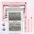 FFOrder Customized D-curl 320 clusters false eyelash extension kit