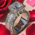 Inlaid Square Imitation Zircon Ring-Valentine's Day Proposal Ring