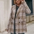 Two-Layer Plaid Relaxed Jacket - buy online