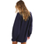 Trendy Western Style Relaxed Fit V-Neck Pocket Hoodie
