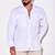Men's Stylish Relaxed Cotton Linen Front Pocket Top