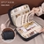 Triple-Purpose Multi-Compartment PU Makeup Organizer - loja online