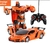 Carro de brinque transformers de controle remoto infantil - loja online