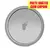 Image of Ralo Inteligente Redondo Cromado Click Para Banheiro 10x10 CM Inox Lavabo Pop Up