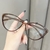 FFOrder Myopia Glasses HD Eye Protection Anti-Blue Light Plain Glasses - Vellory Store