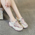 Sapatos de sola grossa com aumento de altura de 7 cm - Vellory Store