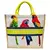 Imagen de Bolsa De Praia Estampada Arara Feminina Sacola Luxo Várias Cores