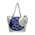 Kit Bolsa de Praia e Viseira Olho Grego Verão Piscina Sol Feminina Linda